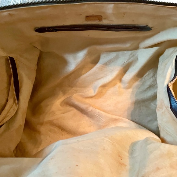 Fendi Zucca FF Jacquard Fabric Brown Travel Duffle Bag - Picture 15 of 15